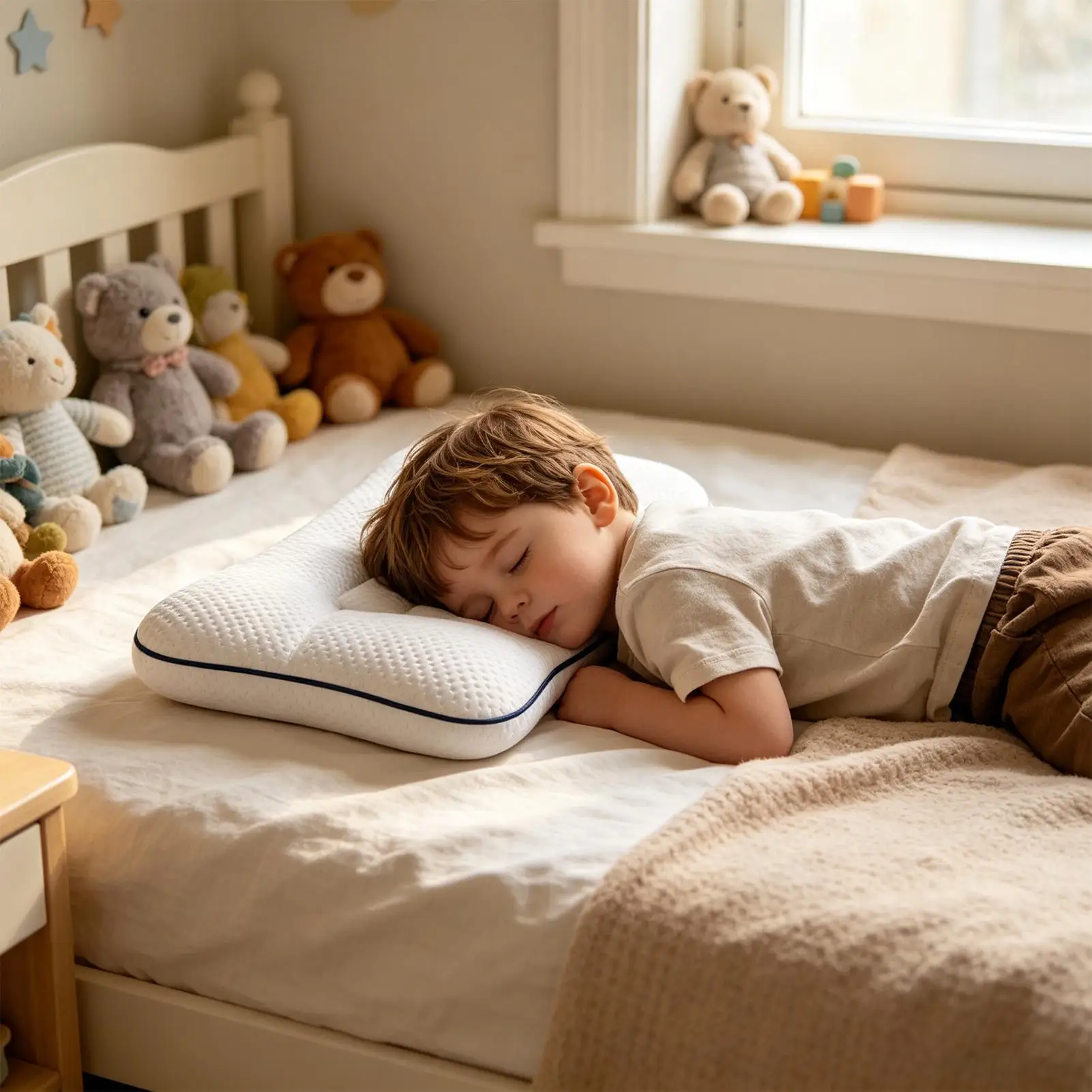1/3/6/12 Baby Pillows For Newborns Neck Pillow NewbornBaby Things Children's Orthopedic Travel Pillow Bedding Mother Kids Items