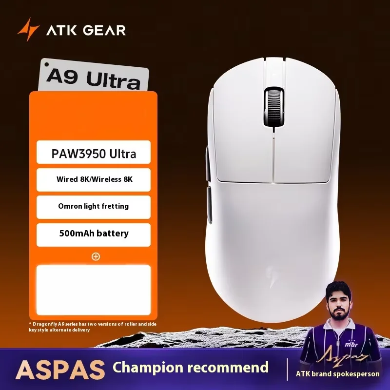 新型 Atk A9 Ultimate ワイヤレスゲーミングマウス A9ultra Max