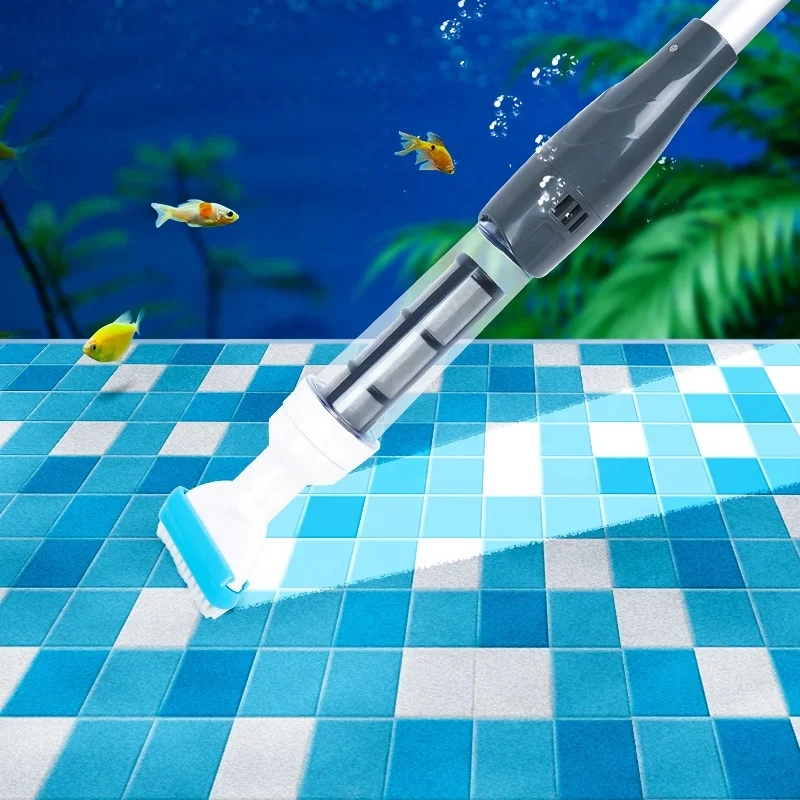 Handheld Swimming Pool ,Portable Vacuum Cleaner with Adjustable Length for Pool Cleaning, Handheld Swimming Pool Cleaner