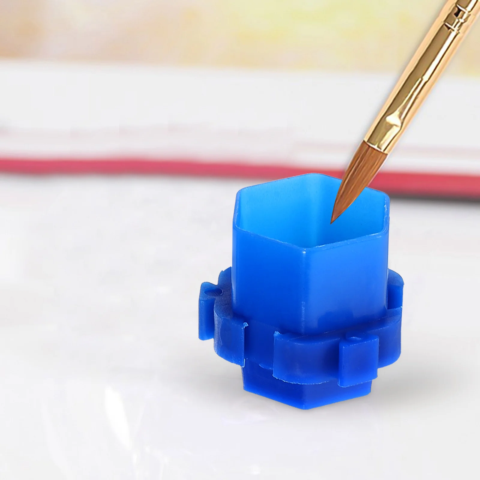 

200Pcs Tattoo Ink Cups Thickened Pigment Containers Spill Resistant Base Ideal for Tattoo Salons Home Studios Portable Use