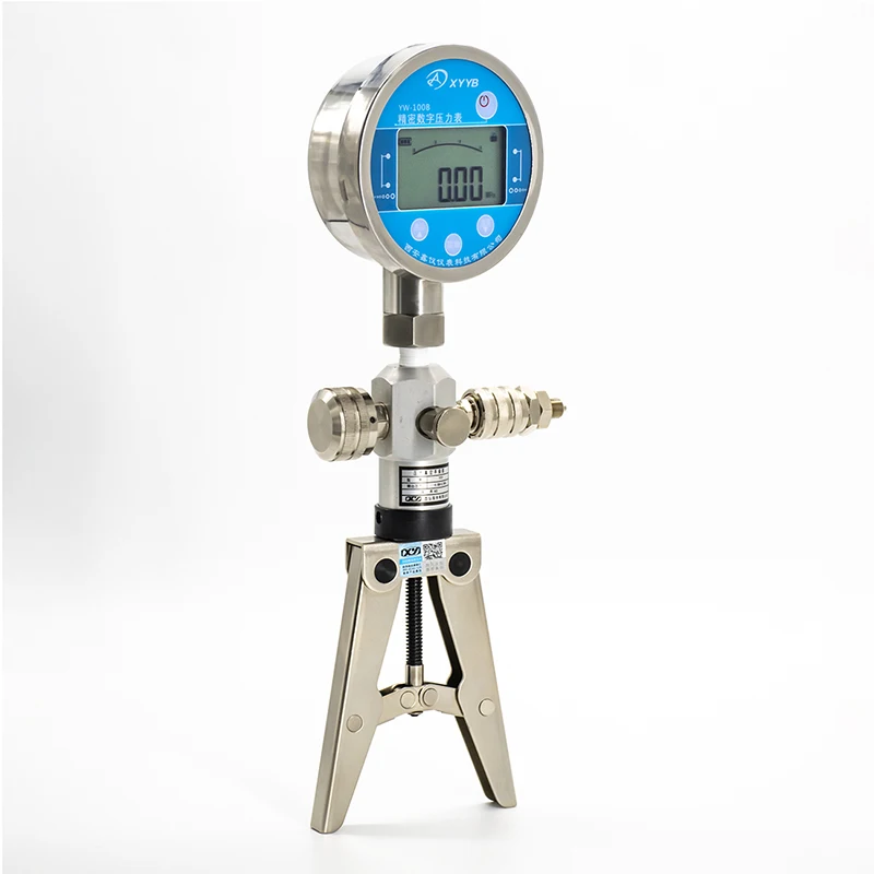 Stainless Steel Pneumatic Pressure Calibrator 20Bar Handheld Pressure Pump for Pressure Testing Equipment