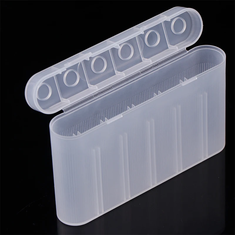 1PC 2/6/10 Slot Waterproof Storage Box For 18650 Batteries DIY Accessories Portable Holder Case Protectors Organiser