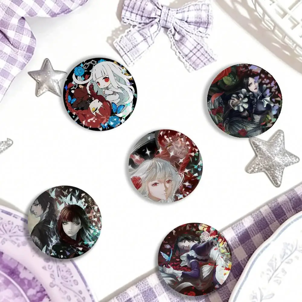 Game The H-house In Fata Morgana Laser Badge Creative Brooches Backpack Accessories Make Great Gifts For Friends Children