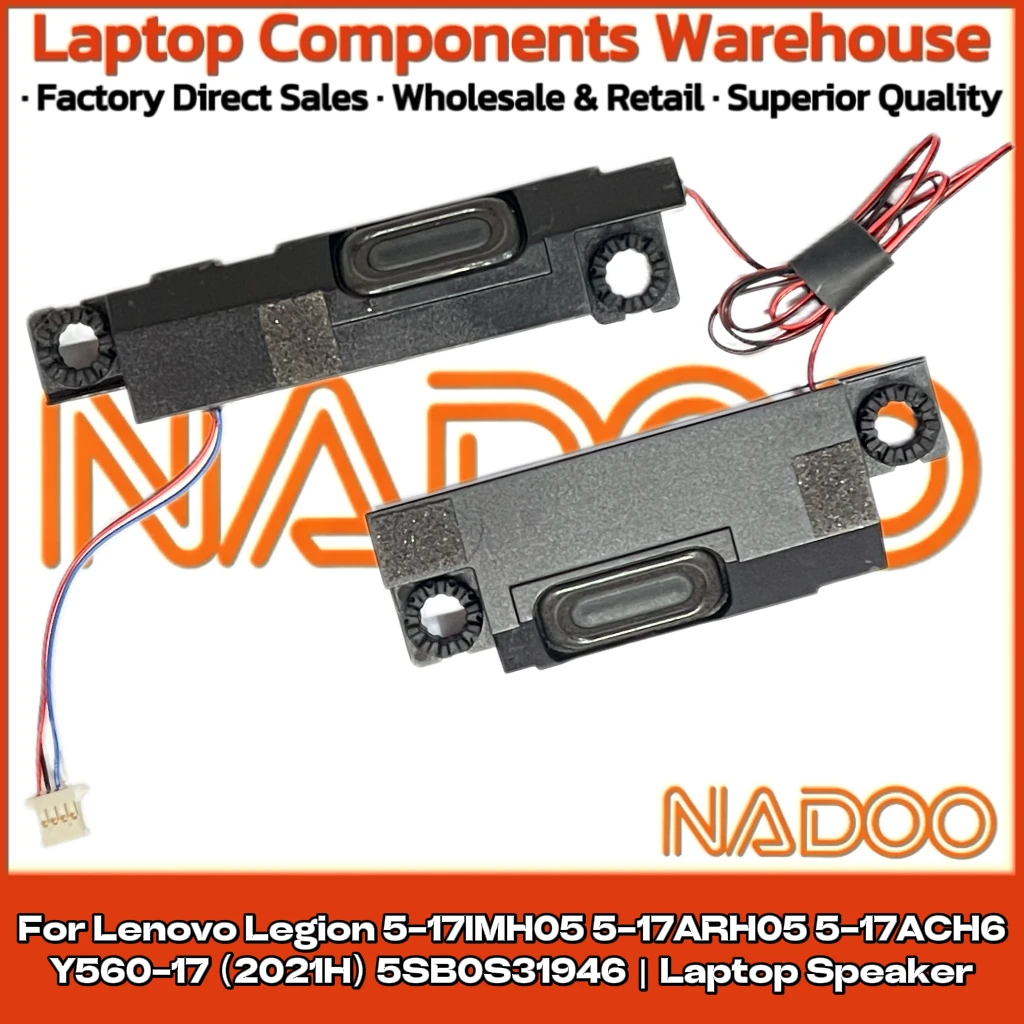 New Original Laptop Speaker Built-in Horn Audio For Lenovo Legion 5-17IMH05 5-17ARH05 5-17ACH6 Y560-17  2021H   5SB0S31946