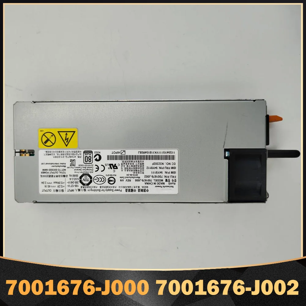 

For IBM X3650 M4 FSA011 94Y8105 94Y8111 94Y8104 550W Power Supply 7001676-J000 7001676-J002