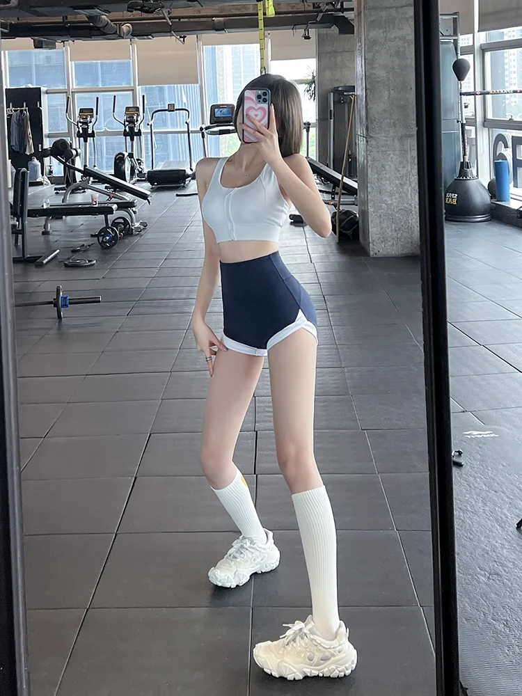 Calças de Yoga de Cintura Alta para Mulheres, Finas, de Verão, para Corrida, Ajustadas, Sem Transparência...