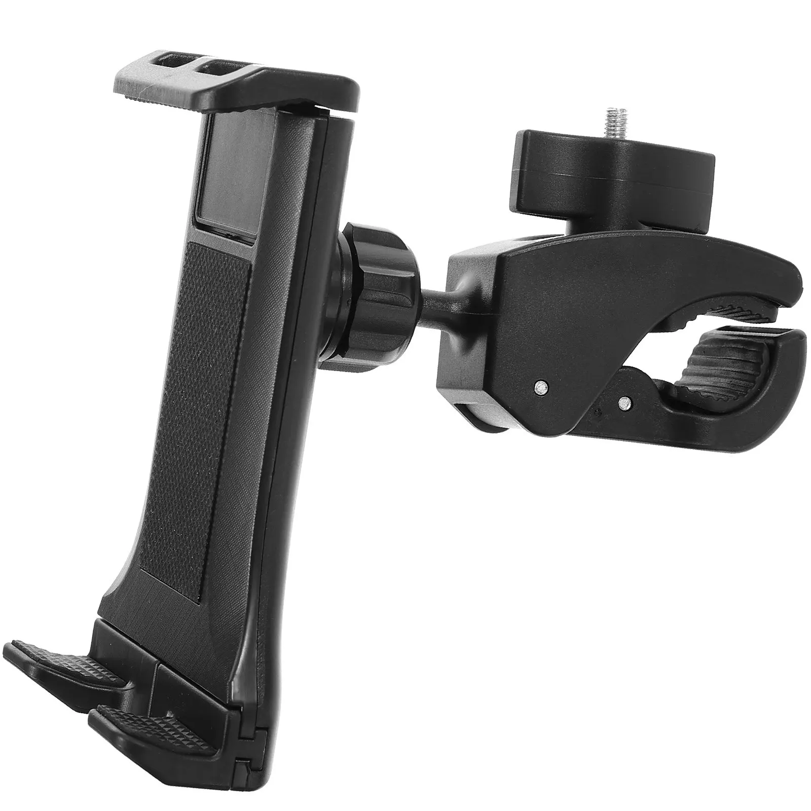 Exercise Bike Phone Stand Universal Phone Holder Tablet Bracket Rotatable 360 Degree Stable Mount for Fitness Equipment