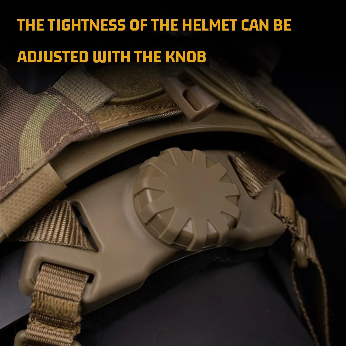 Airsoft Tactical Fast Helmet Set with Half Face Shock Mask Goggles - Multicam Helmet Cover - Comfortable Wearing Fully Protected