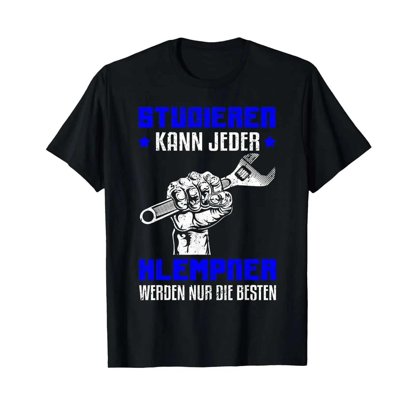 Plumber T Shirt with German text Anlagenmechaniker Handwerker Heizungsbauer vintage Washed streetwear Breathable Unisex
