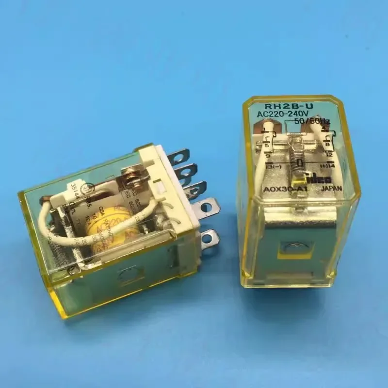 

（Brand New Original）1pcs/lot 100% original genuine relay:RH2B-U AC220V-AC240V 8pins