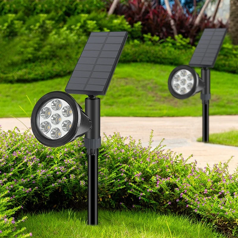A02M-4 Pack Solar Lights,Outdoor Spotlight Powered Landscape Lighting For Pathway Garden Patio Yard Driveway Pool Auto On/Of