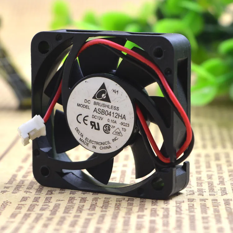 

ORIGINAL ASB0412HA 12V 0.10A 4CM 4010 2WIRES COOLING FAN