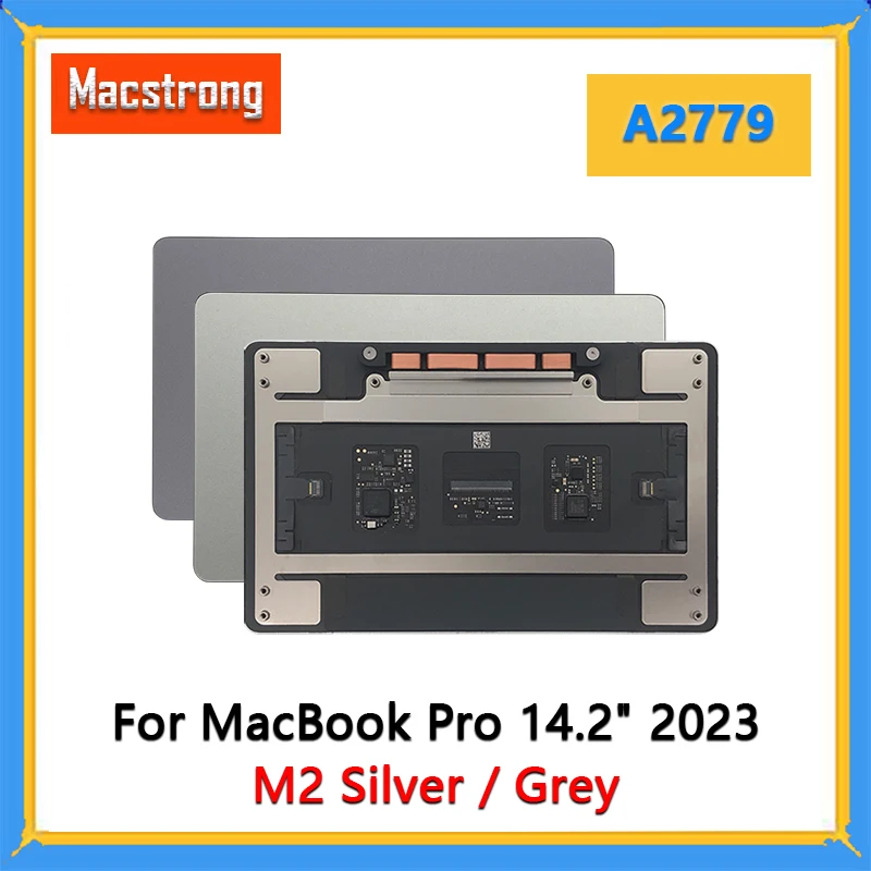 

Оригинальная сенсорная панель A2779 для Macbook Pro, 14 дюймов, M2 A2779, тачпад серебристо-серый, 2023 год