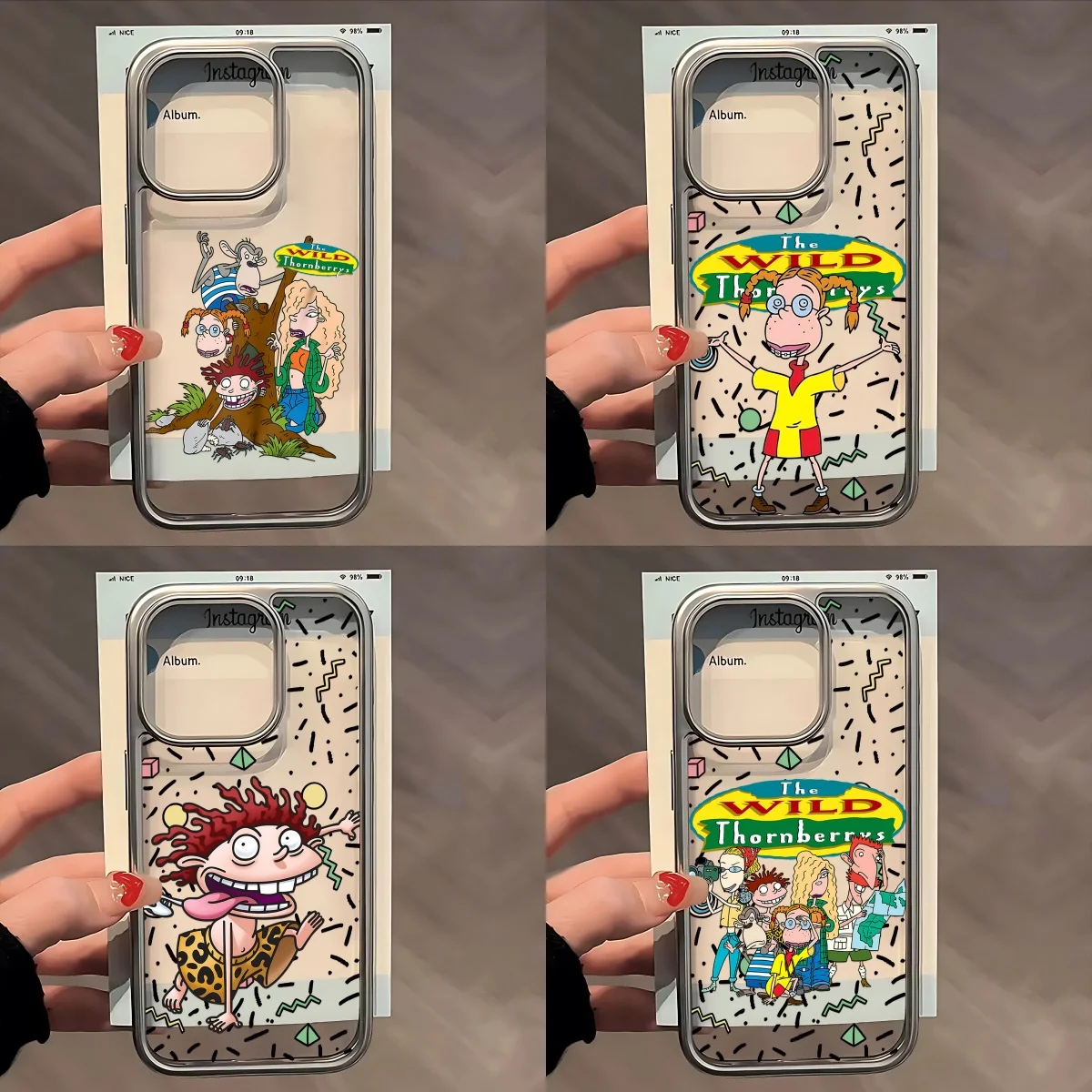 Cartoon The Wilds T-Thornberrys Phone Case For Samsung Galaxy S26 S25 S24 S23 S22 S21 S20 Note20 FE Ultra Edge Plus 4G 5G Cover