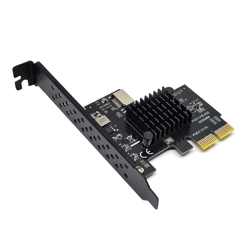 Neue Add-On-Karte PCI Express 3,0x2 USB 3,1 TYPE-E karte PCIE Front Typ C Adapter Riser Typ-E USB 3,1 A-KEY 10 Gbit/s Erweiterungs karte