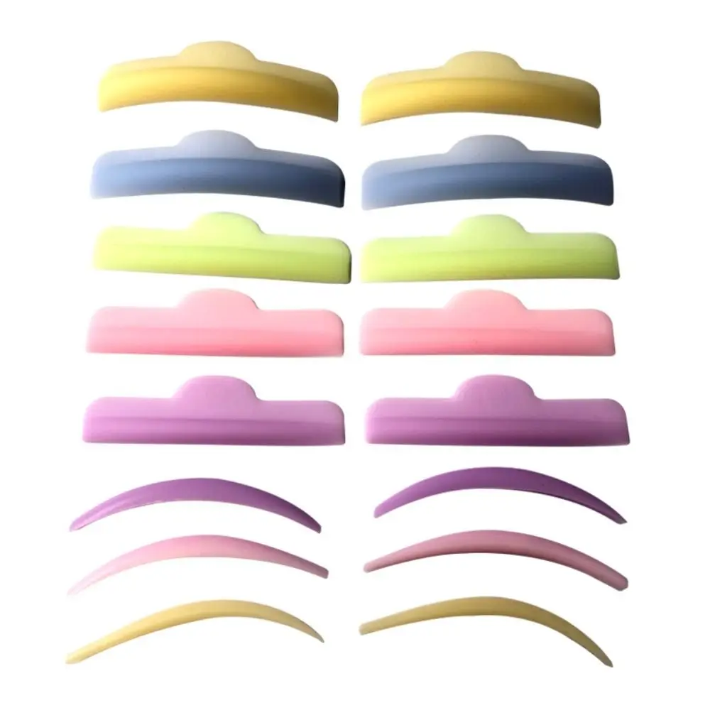 Eyelash Growth อุปกรณ์แต่งหน้ารีไซเคิล Lashes Rods Shield ซิลิโคน Eyelash Perm Pad 3D ขนตายก Eyelash Curler เครื่องมือ