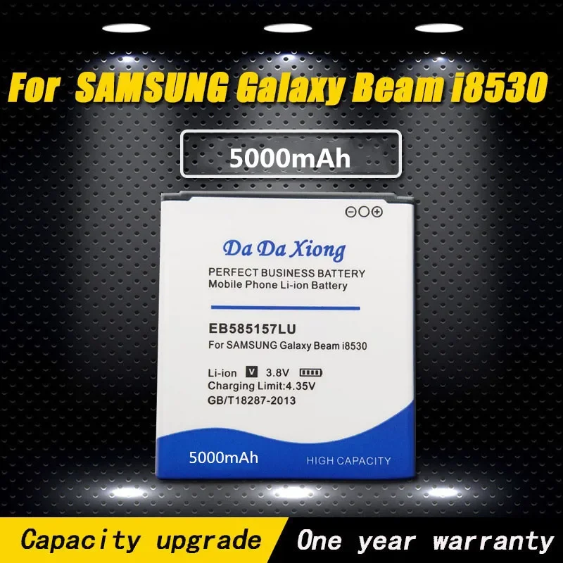 New High quality 5000mAh EB585157LU Li-ion Phone Battery for Samsung i8552 i8558 i8550 i869 i8530 GT-I8552 GT-I8530