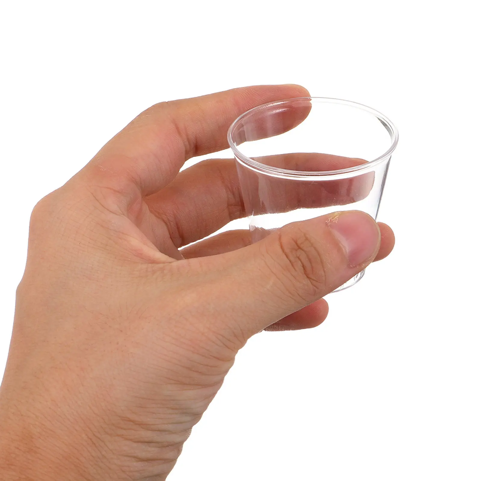 100 Pcs Mini Sauce Containers Cups Clear for Party Ketchup Coffee Small Condiment Drinking Bulk