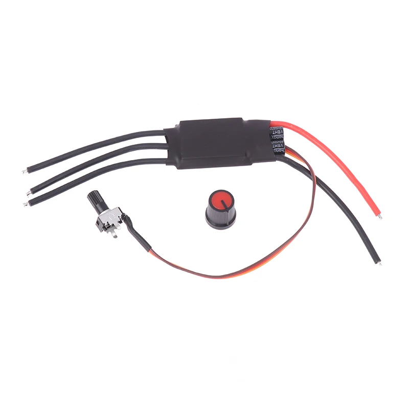 محرك BLDC ثلاثي الطور، مزود طاقة 6.5 فولت - 27 فولت، بدون فرش، تحكم في السرعة بنفسك مع مقياس الجهد #4