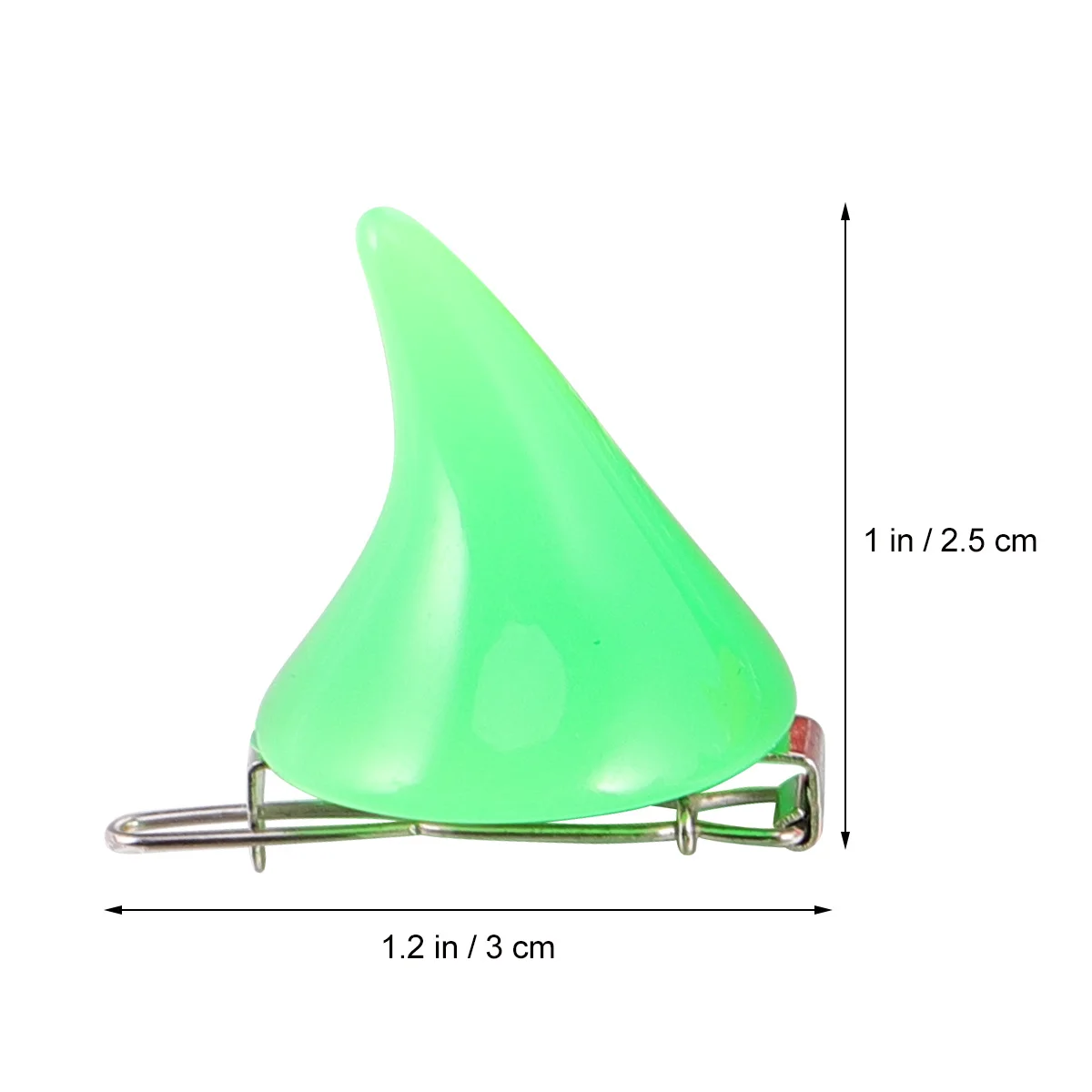 12 قطعة مقاطع الشعر الشيطان مجموعة مقاطع الشعر الشيطان تأثيري 6 ألوان هالوين زي ملحق للحزب تأثيري مخيف أغطية الرأس ديكور #4