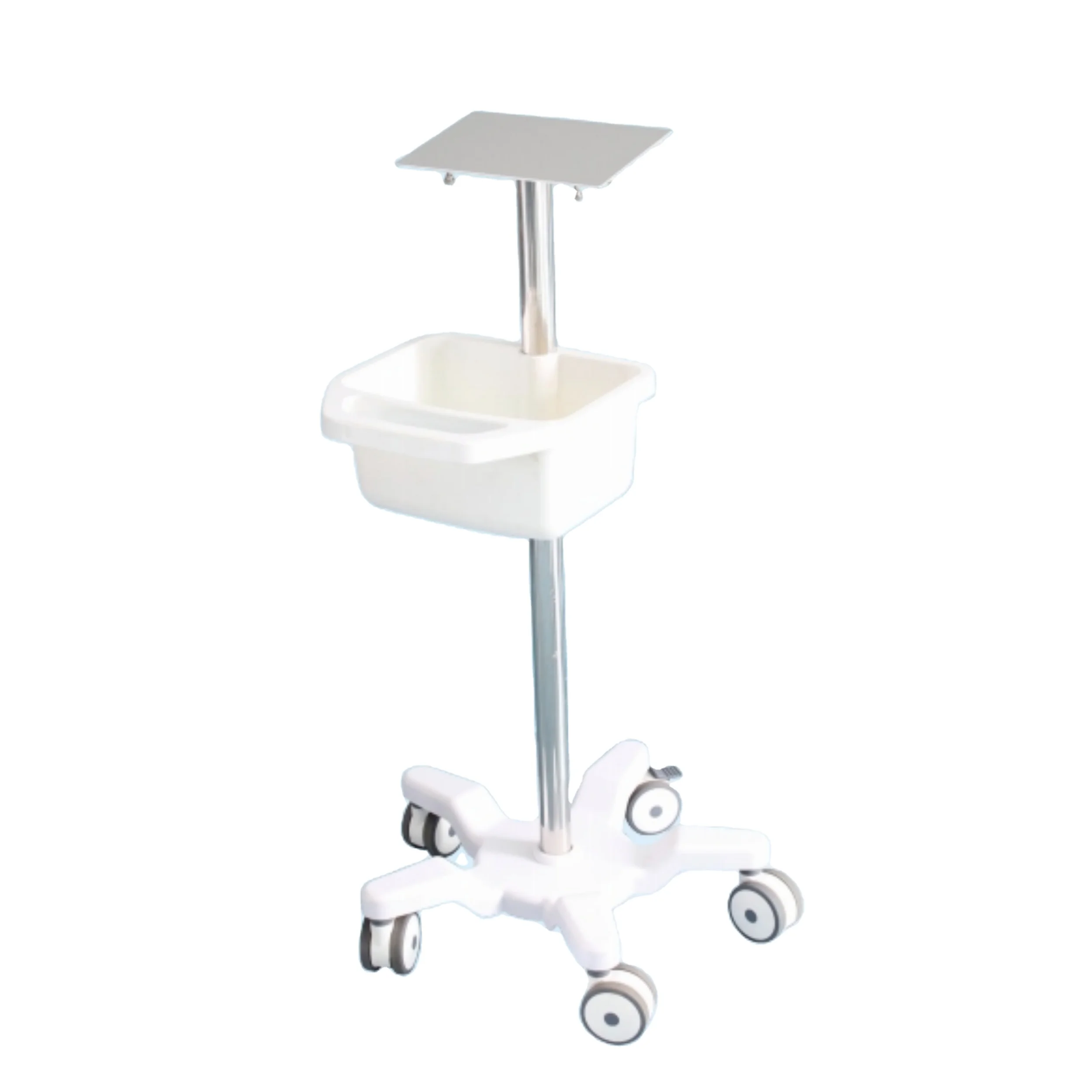 Good quality hospital machine Medical laptop cart trolley for sale