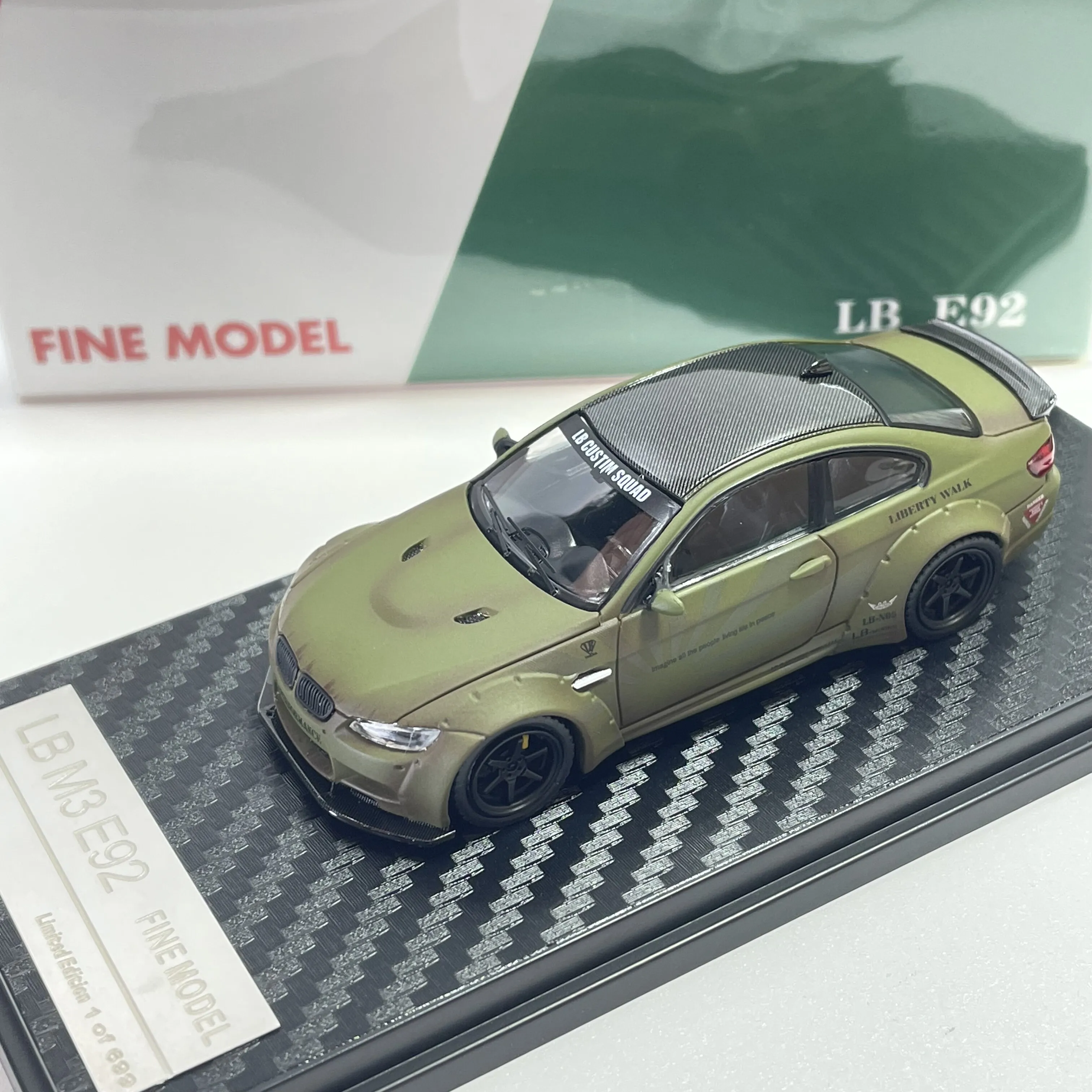 Fine Model 1/64 LB M3 E92 Alloy Motor Vehicle Toy Die-casting