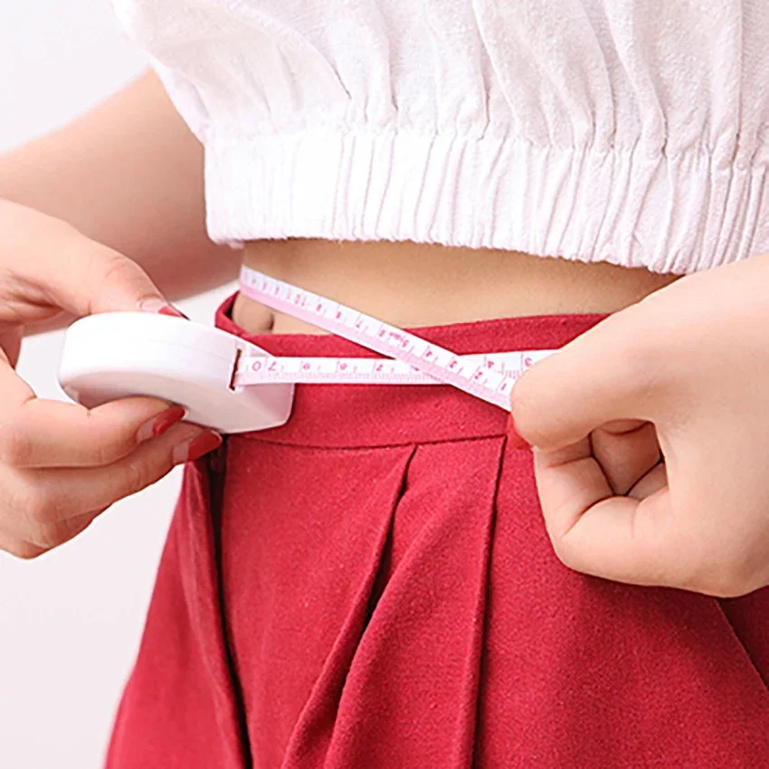 1PC BMI Body Mass Index Retractable Tape 150cm Measure Calculator Diet Weight Loss Tape Measures Tools