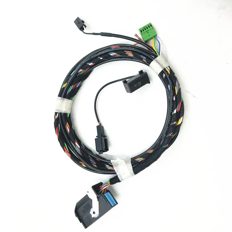 Bluetooth Module With Cable Harness & Microphone For VW Passat CC Golf Magotan Scirocco Caddy Tiguan Skoda 1K8035730D 3BD032711
