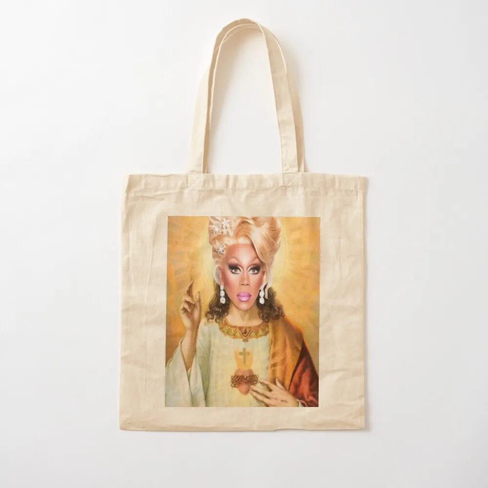 Drag Jesus Tote Bag personalized tote eco pack Eco bag cloth bag woman