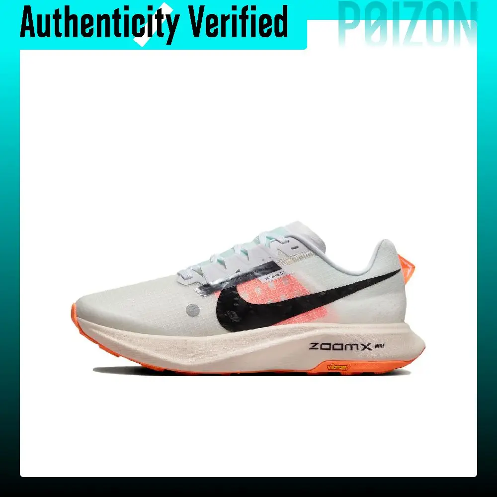 Nike Ultrafly Abrasion Resistant Breathable Low top Casual Running Shoes Men's Gray Black Red Orange DX1978-100