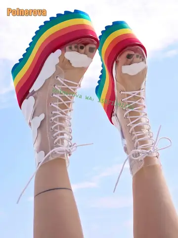 8 best sales इंद्रधनुषी जूते - №6