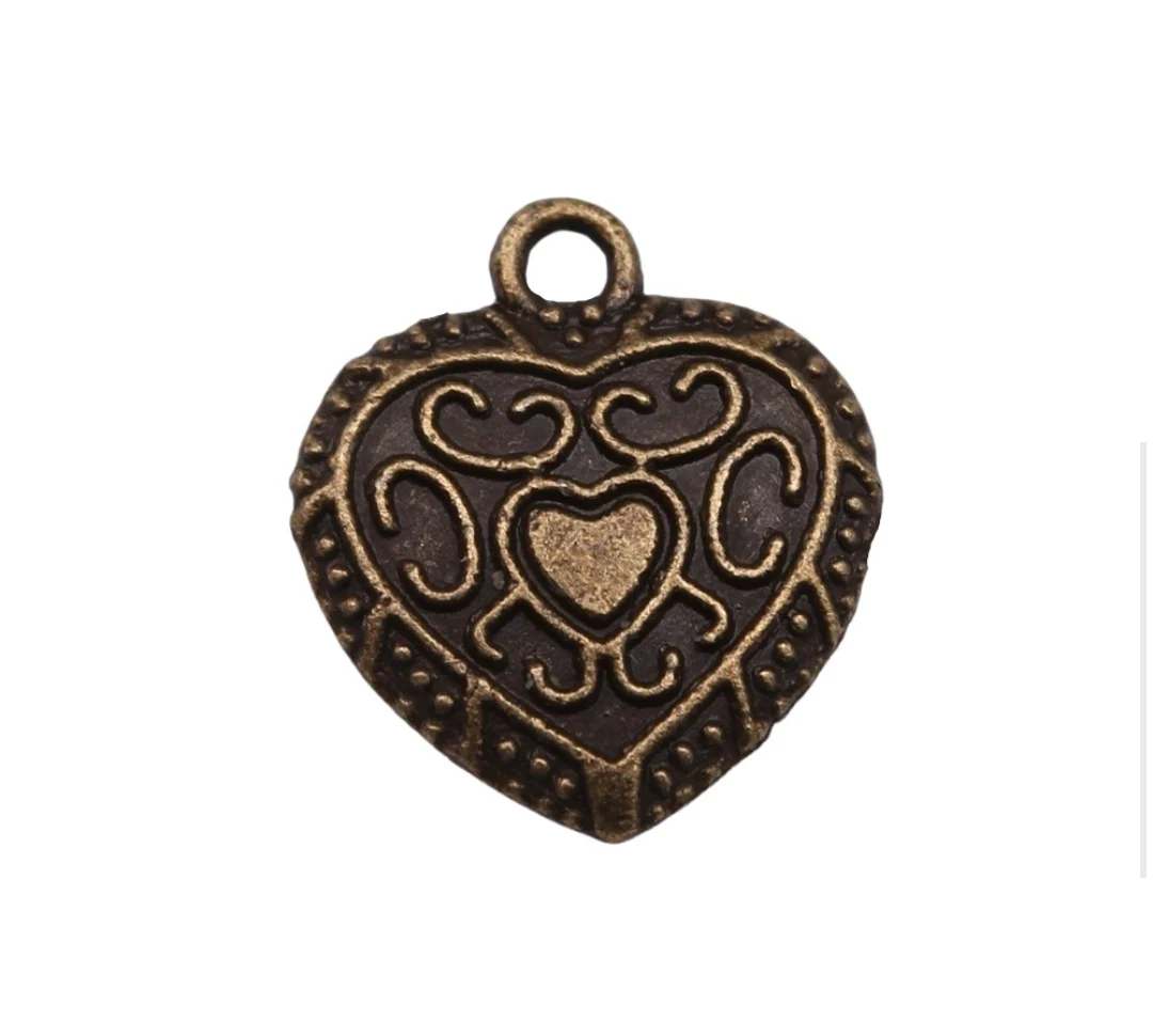 

20pcs 16x14mm Zinc alloy metal tibetan silver,antiqued bronze plated charm T1057 for jewelry making