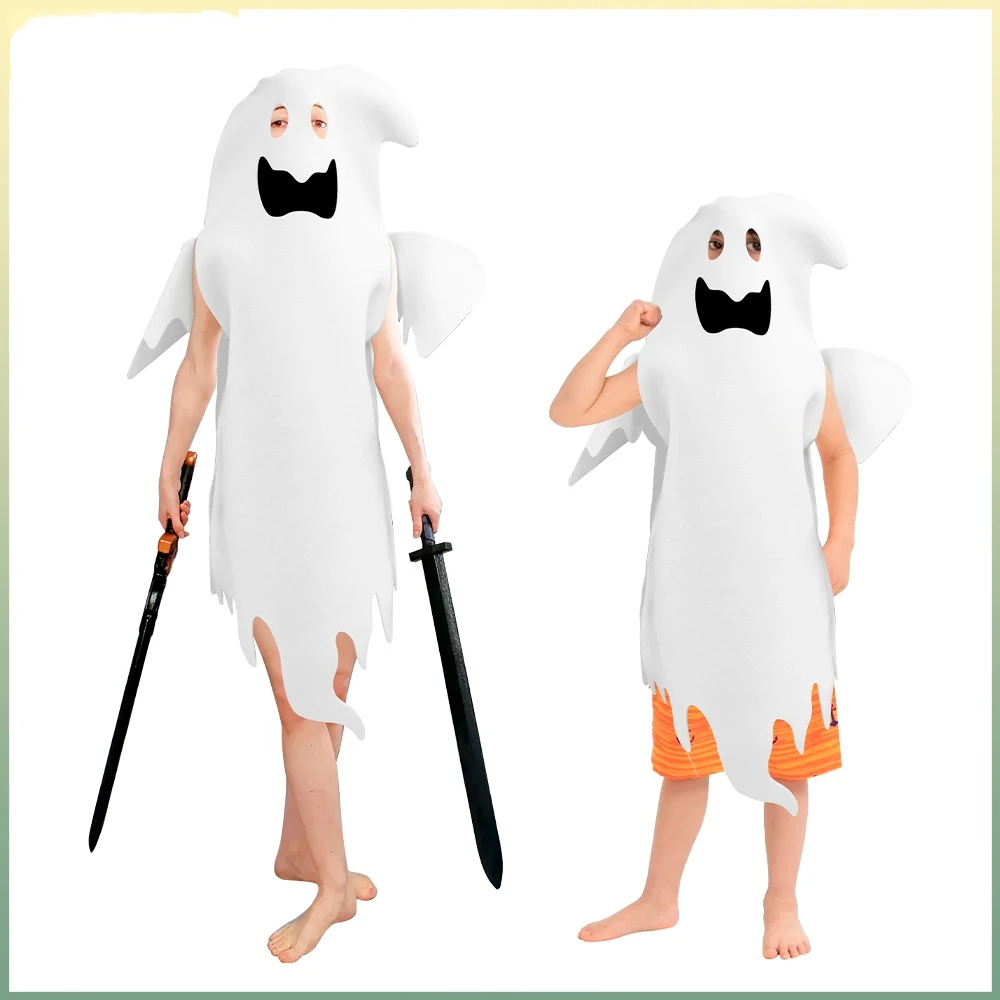 

New Halloween Ghost Funny Stage Performance Costumes Personalized Printing Masquerade Party Stage Performance Cosplay Clothing