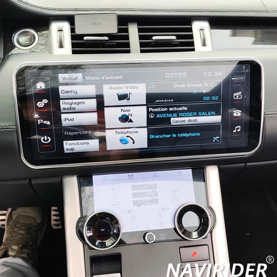 12.3Inch Android For Land Rover Range Rover Evoque L405 L494 2012-2017 2018 Car GPS Multimedia Video Player WiFI CarPlay Unit