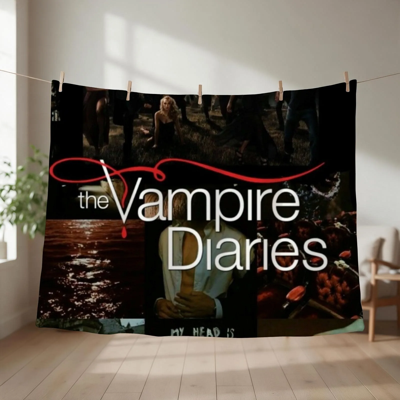 Vamp Throw Blanket couch cozy soft plush fuzzy picnic outdoor blanket