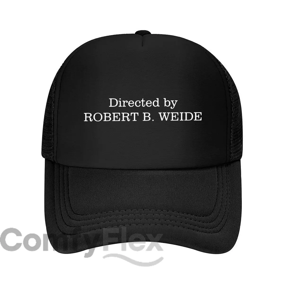 Directed by Robert B. Weide Text Layout Mesh Baseball Cap For Womens Unisex Female Beach Dad Hat Snapback Cap