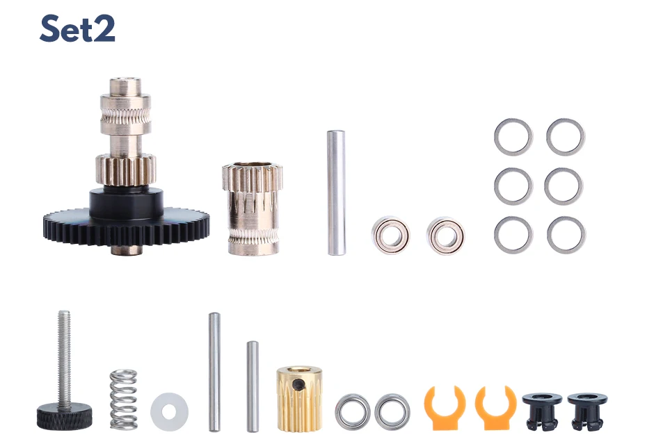 Trianglelab IDG GEAR KIT Integrierte Welle, Direktantriebsgetriebe, gehärteter Stahl, Nickelbeschichtung für DDB Voron Cw1 Cw2 Extruder – Detail 15