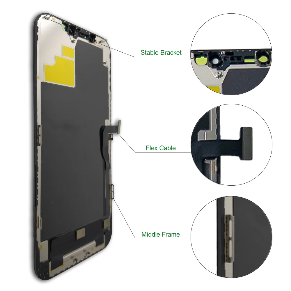 AAA INCELL Premium LCD For iPhone 12 Pro Max LCD Display Touch Screen Digitizer Assembly Replacement For iP 12PMLCD Repair parts