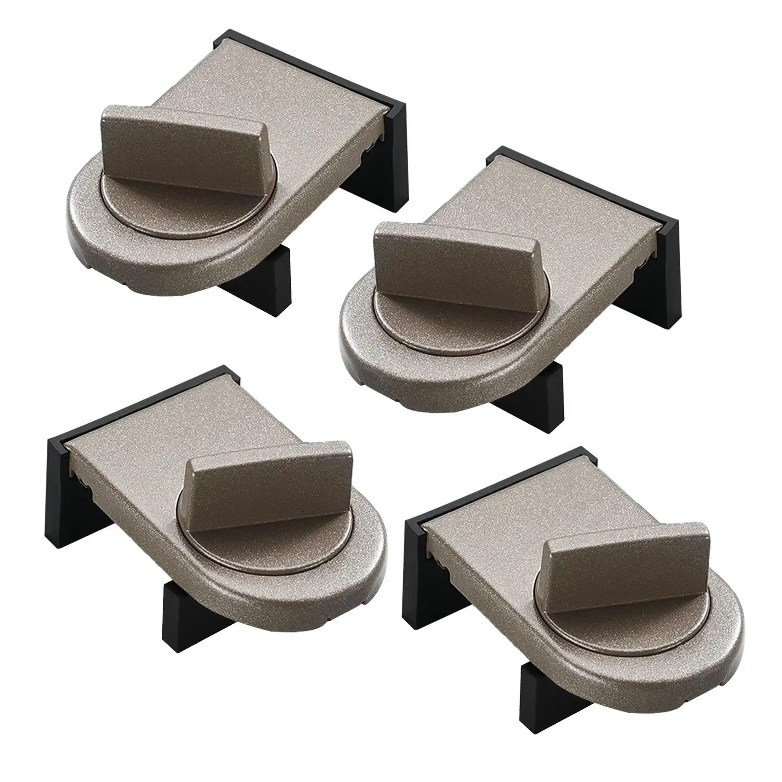 Sliding Window Locking Hardware Adjustable Iron Rubber Stopper for Home Hotel School Safety