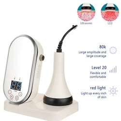 Ultrasonic 80KHz Cavitation Machine Body Massager Slimming Fat Burning Beauty Device Loss Burner Skin Tightening Weight Loss
