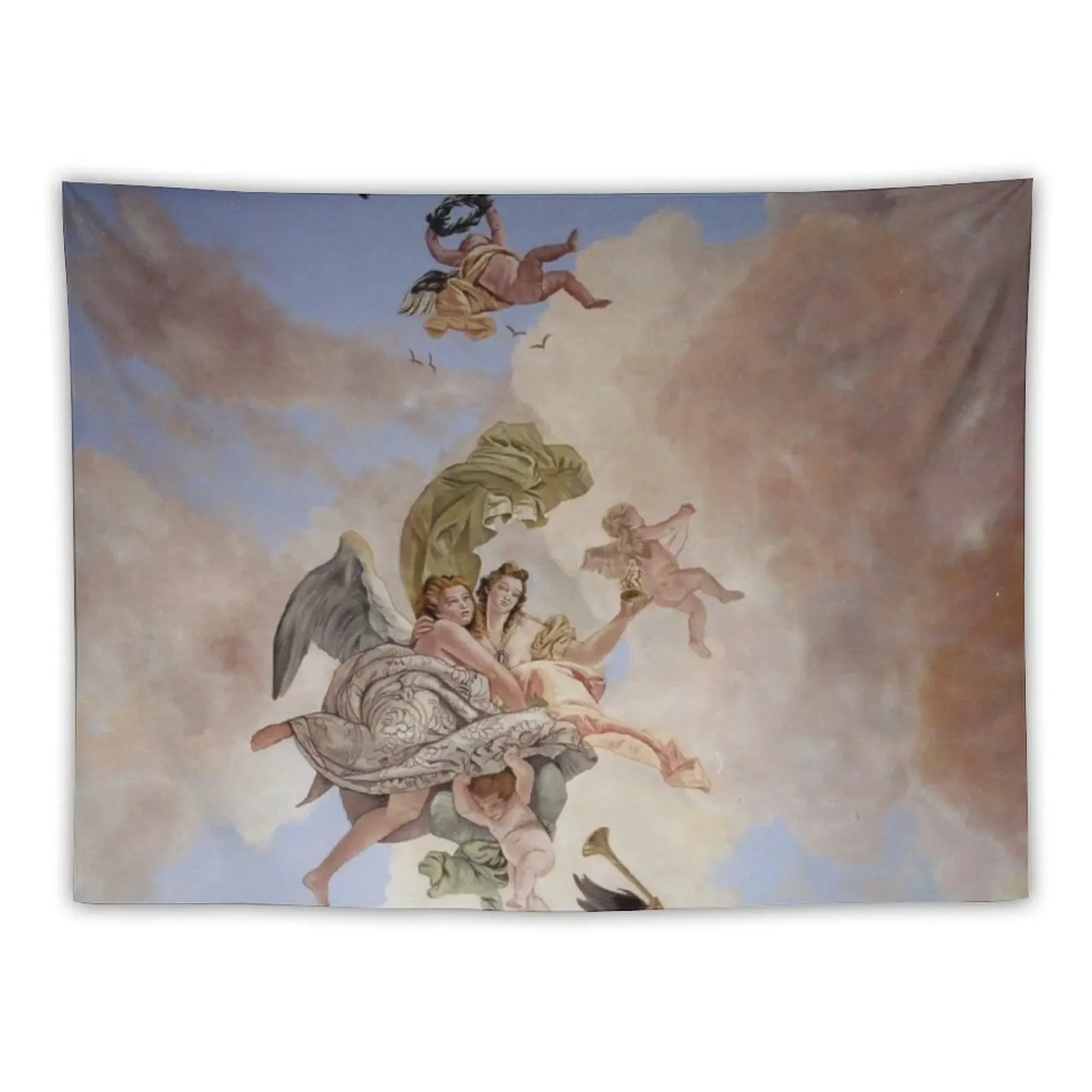 

Renaissance Angels and Clouds Tapestry Decoration Bedroom Room Decor For Girls Room Decoration Aesthetic Tapestry