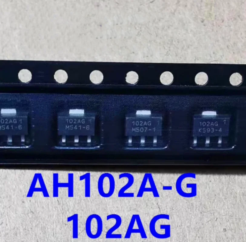

50pcs AH102A-G AH102 102A 102AG AH102-89G SOT-89 Medium power high-frequency amplifier tube