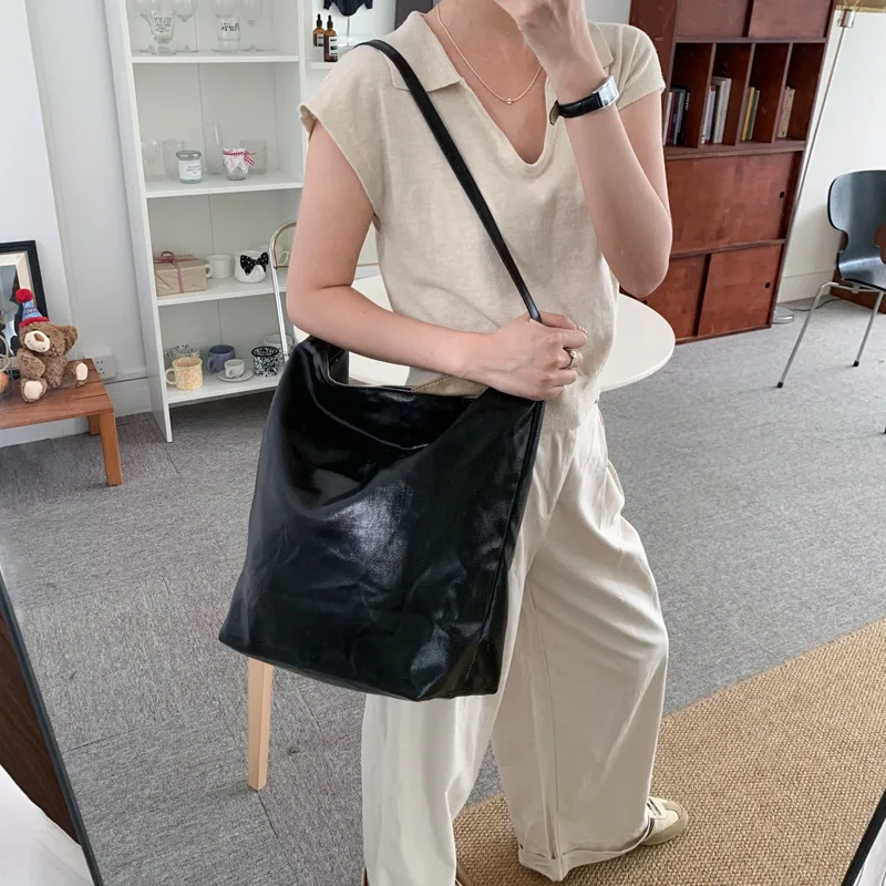 CGCBAG Fashion Designer Luxury Women's Tote Bag Casual Lage Capacity Crossbody Bag High Quality PU Leather Female Shoulder Bag