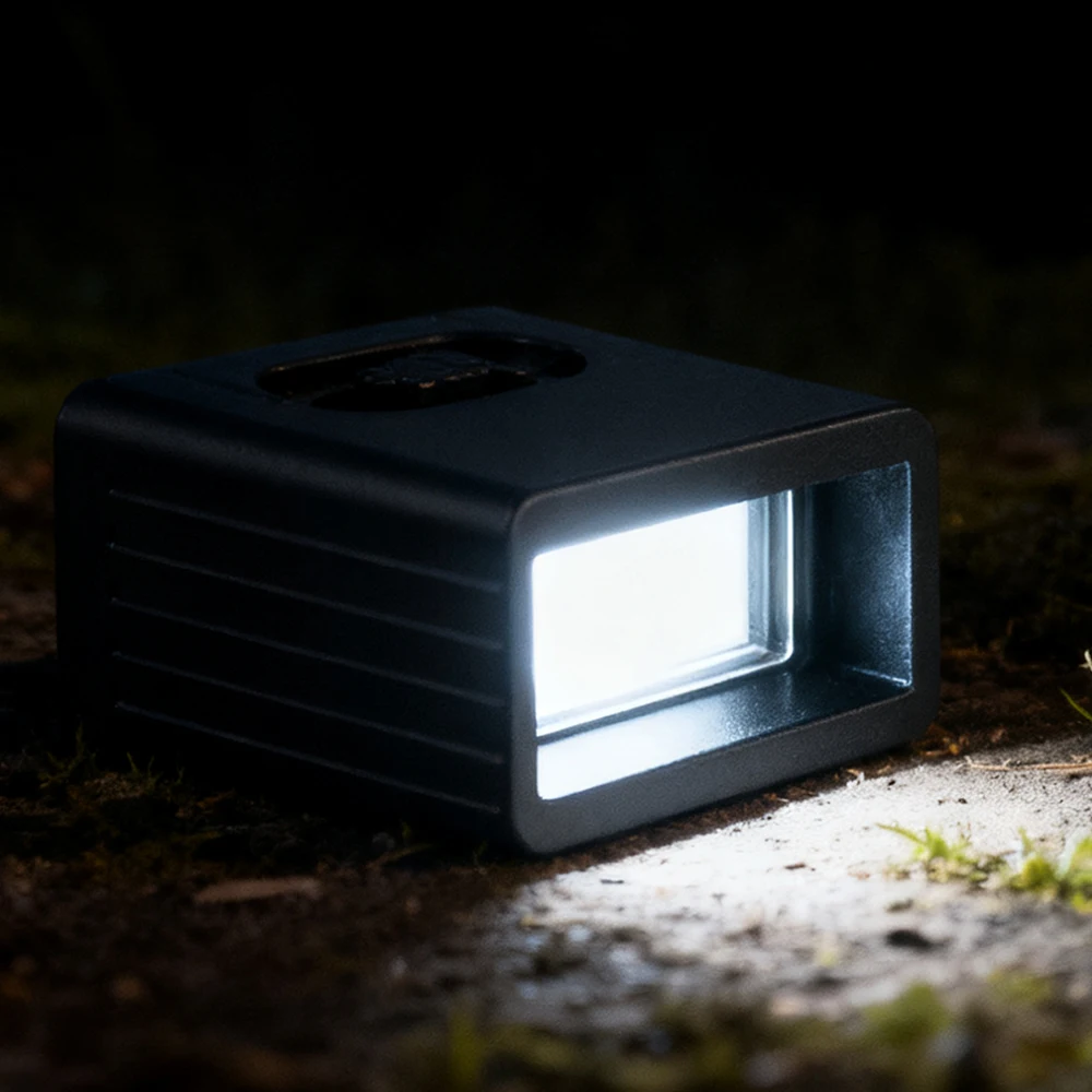 Mini LED Key Light Battery Powered Not Included 2Modes Work Key Lamp Outdoor Hiking Travel Emergency Lighting COB LED Flashlight