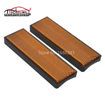 Autocollant universel de coulée de réflecteur de jambe de fourche jaune avant, adapté pour Ducsou, moto, camion, remorque, bus, accessoires de voiture, nouveau