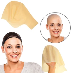 Funny Latex Skin Fake Bald Head Unisex Fancy Movie Party Dress Skinhead Wig Cap Hot Sale
