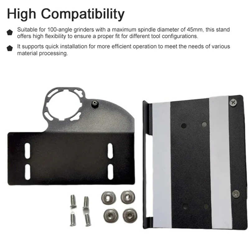 

A63X-100-Type Angle Grinder Stand Universal Chamfering Tool Portable 45° Tile Chamferer For Tile Stone Wood Marble Tools