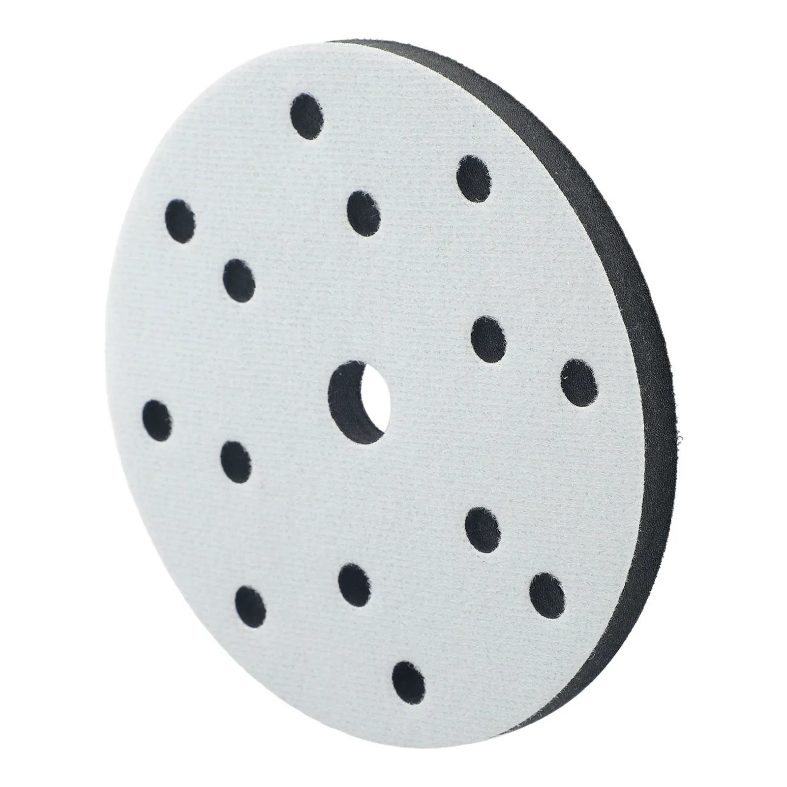 lixar disco sander backing pad para moedor eletrico interface de esponja macia 150 mm 15 furos 01