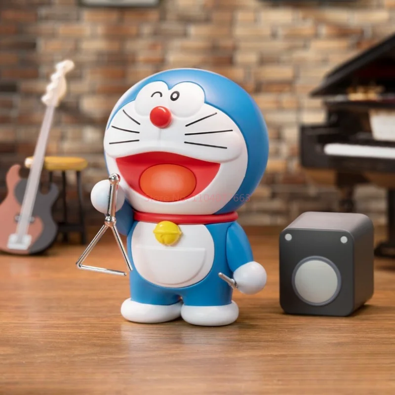 Hot Echt 52toys Doraemon Blind Box Concert Robot Kat Pop Meisje Speelgoed Figuur Ornament Verjaardag Kerstcadeau Speelgoed