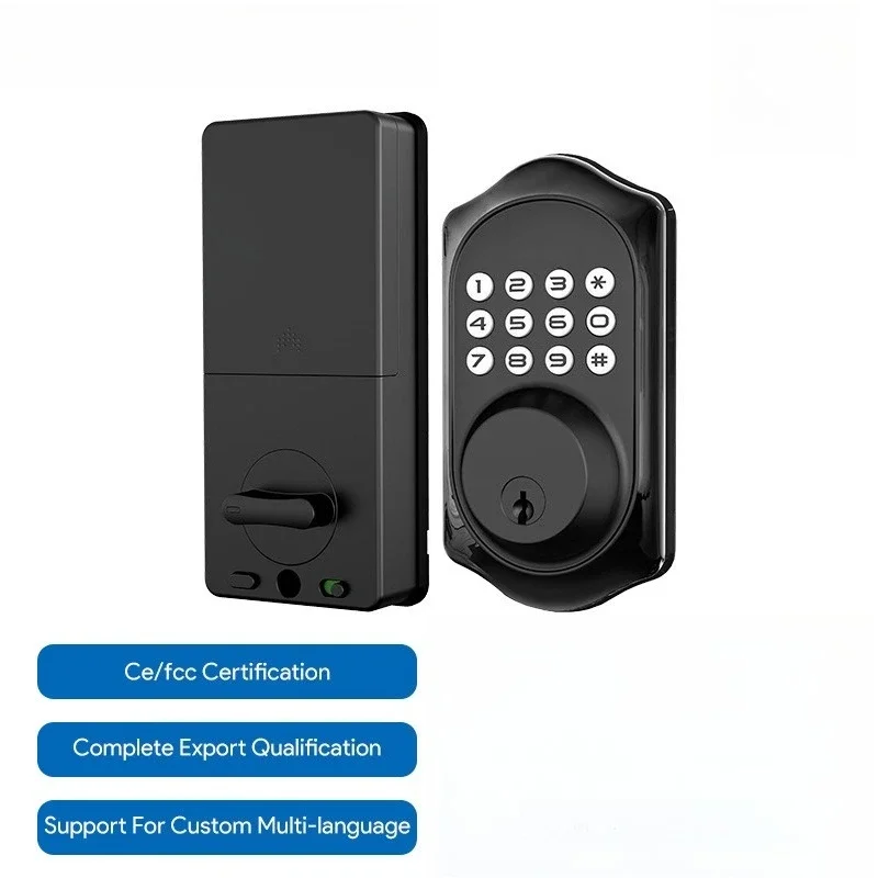 Password lock Smart lock Electronic  Wooden door lock Bluetooth remote smart